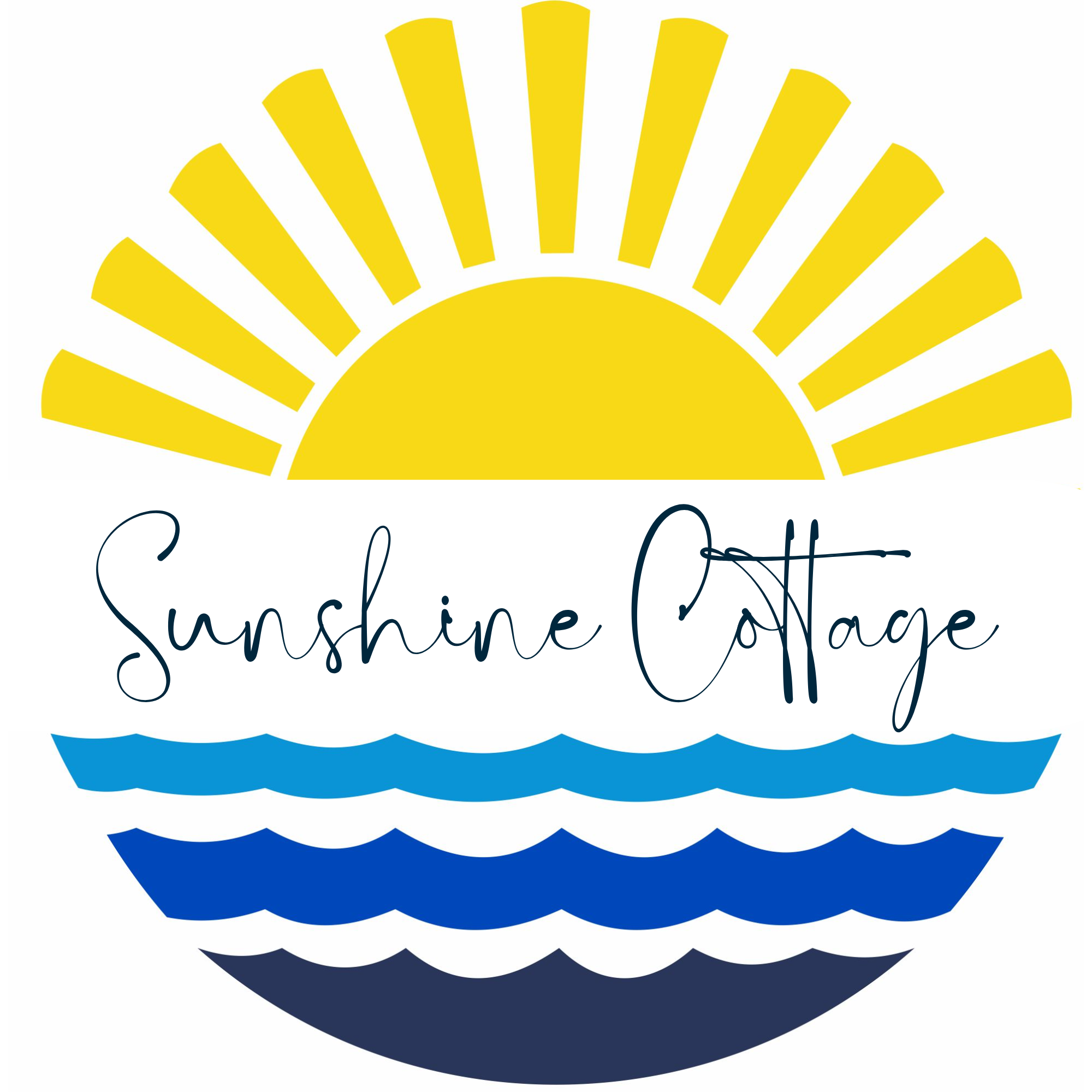 Sunshine Cottage at Seabrook, Washington Logo